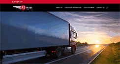 Desktop Screenshot of mercury-logistics.com